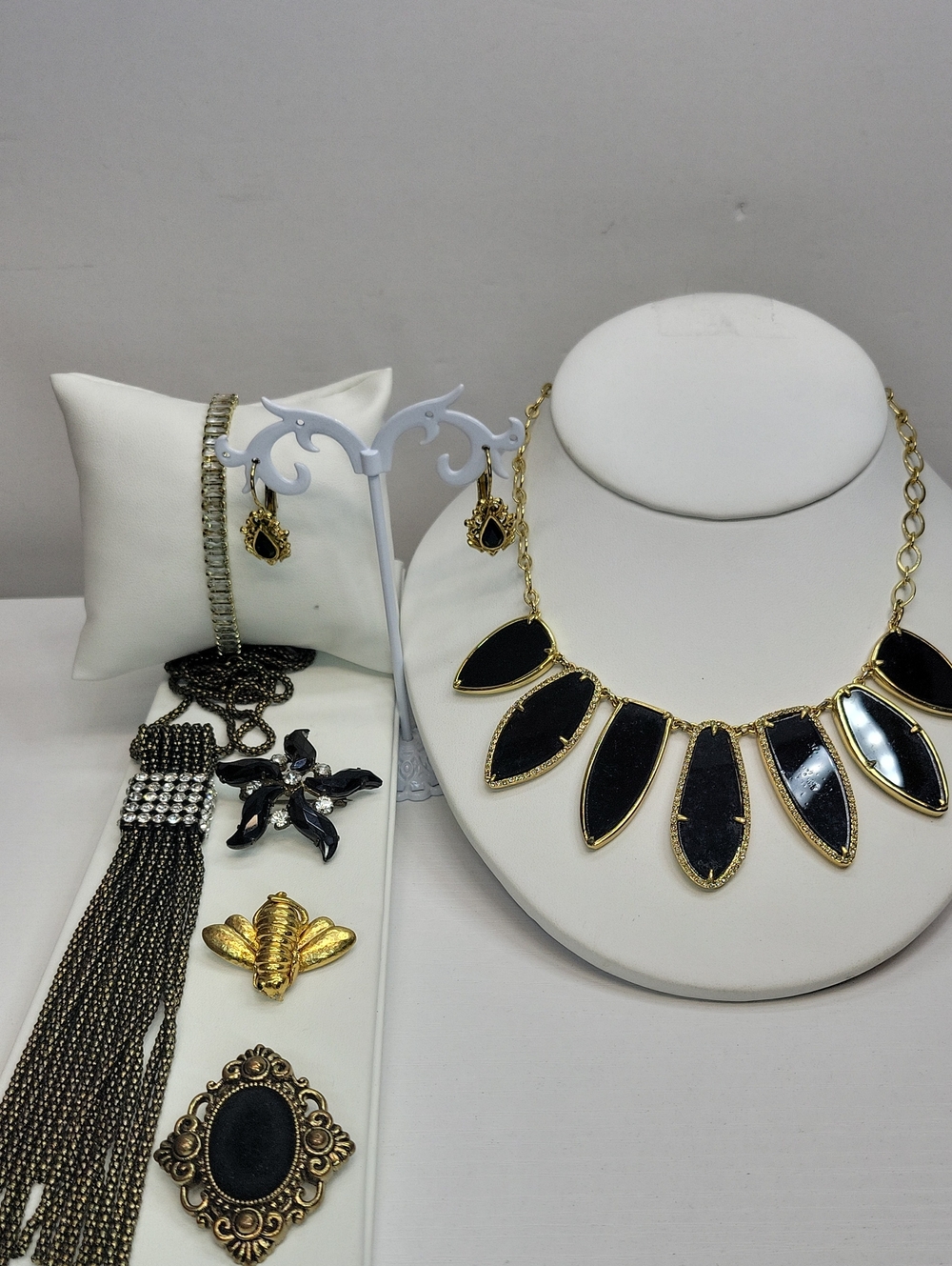 Black and Gold Jewelry Bundle